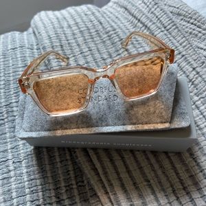 Colorful Standard Sunglasses in Sunny Orange